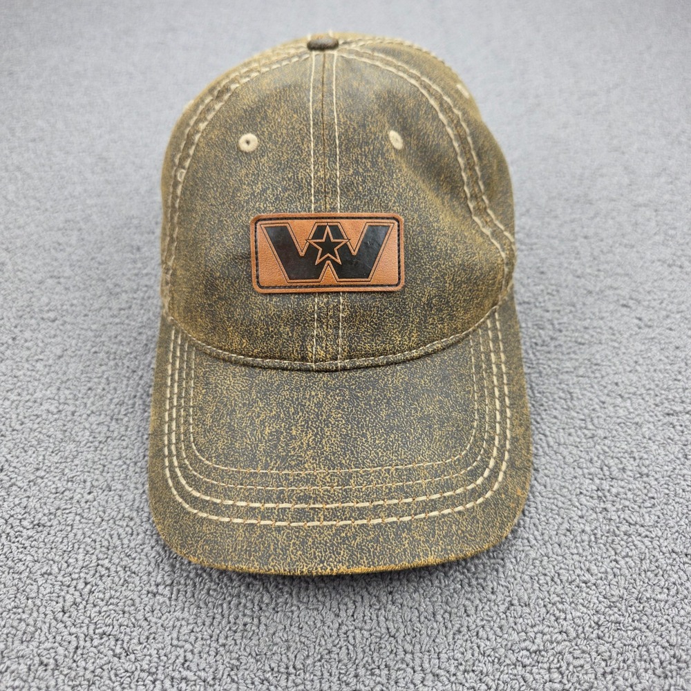 Western Star Distressed‎ Hat Unisex Brown Western Rugged Adjustable OSFM